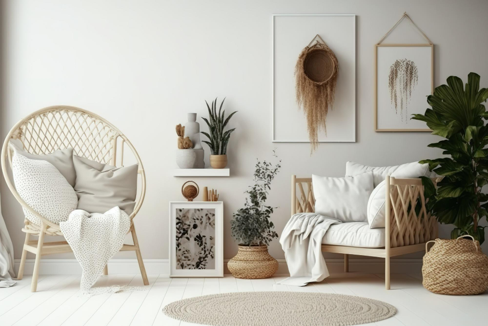 Amenajarea livingului în stil scandinav