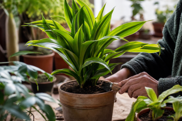 Trestia fericirii (Dracaena fragrans) – sfaturi de plantare și îngrijire
