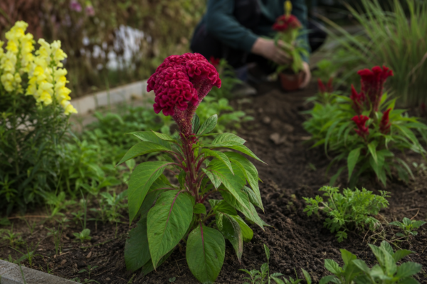 Celosia cristata – de la plantare la întreținerea de zi cu zi