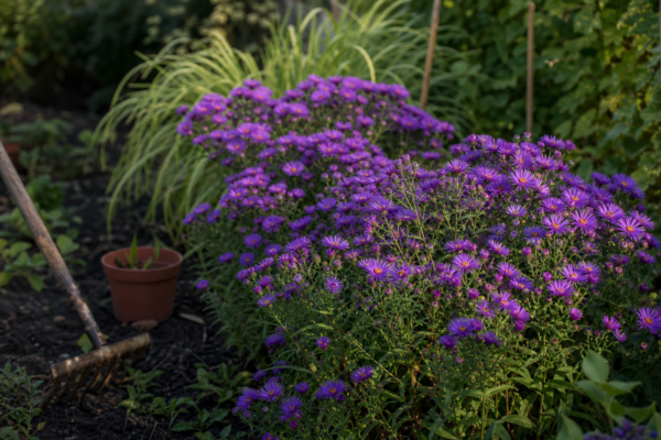 Steluța (Aster amellus): cum se plantează și cum se îngrijește corect