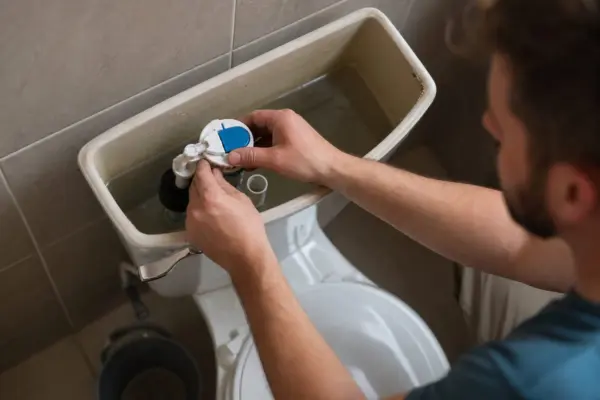Cum repari un rezervor WC care se umple continuu