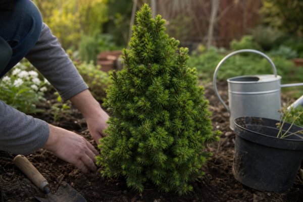 Molid conic (Picea glauca Conica): cum se plantează și cum se îngrijește corect