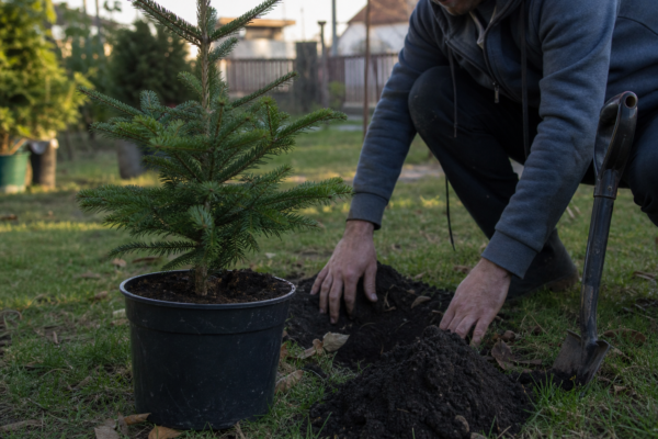 Brad de Crăciun (Abies nordmanniana) – plantare, îngrijire și greșeli de evitat