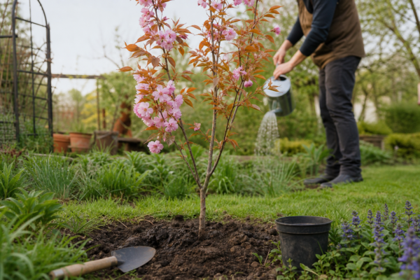 Cireș ornamental (Prunus subhirtella) – plantare, îngrijire și greșeli de evitat