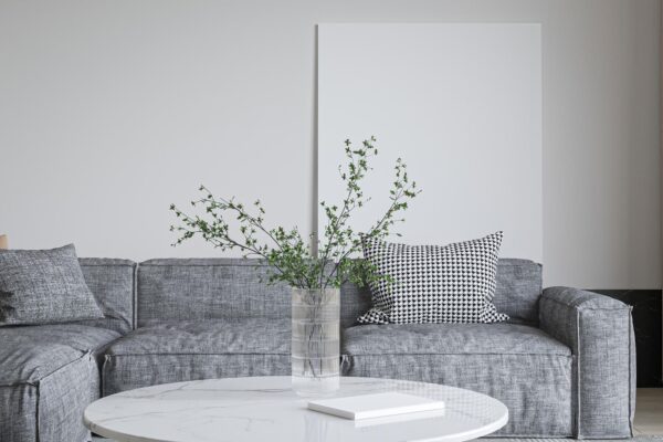 Idei de amenajare pentru living în stil minimalist