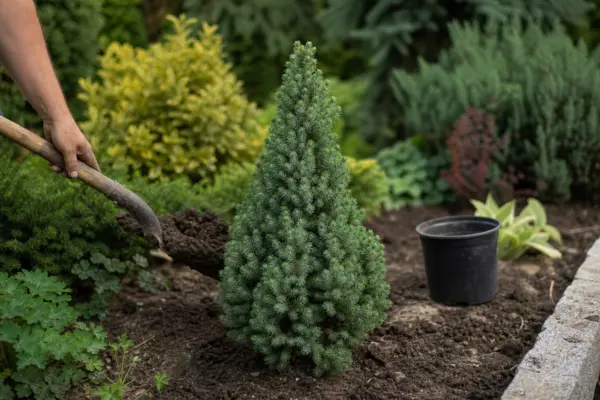 Molid conic (Picea glauca Conica) – ghid practic de plantare și îngrijire