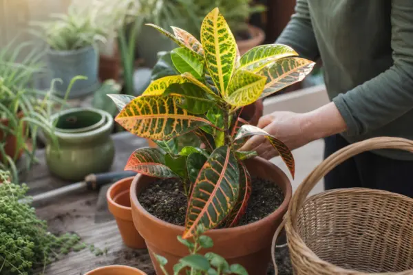 Crotonul (Codiaeum variegatum) – plantare și îngrijire pas cu pas
