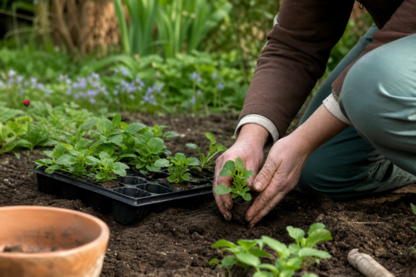 Cum se repică răsadurile de flori fără să rupi plantele fragile