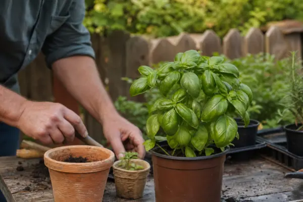 Busuioc (Ocimum basilicum) – ghid pas cu pas de plantare și întreținere